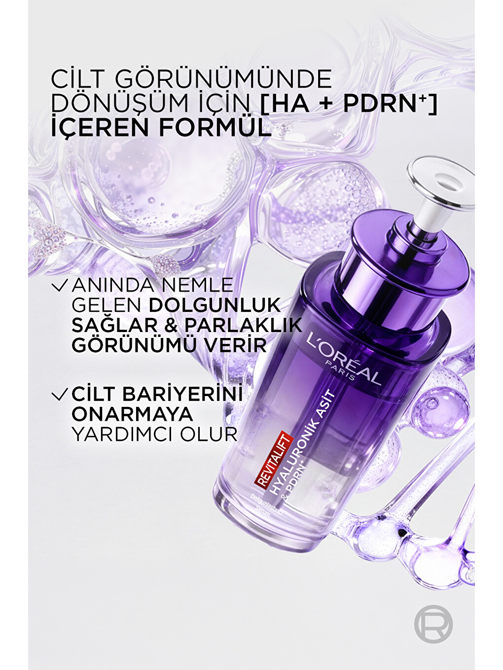 L'oréal Paris Revitalift Filler [hyaluronik Asit +pdrn+] İçeren Dolgunlaştırıcı Yenileyici Nemlendir-9