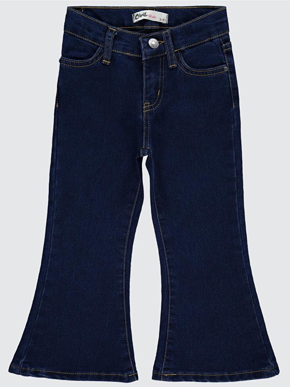 Mavi Girls İspanyol Paça 2-5 Yaş Pantolon