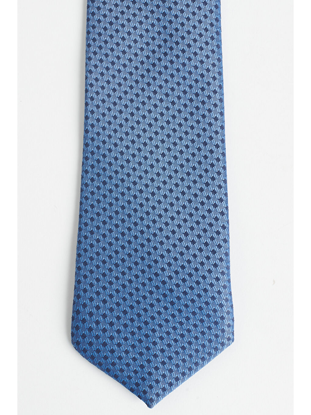 Erkek İndigo Desenli Kravat-1