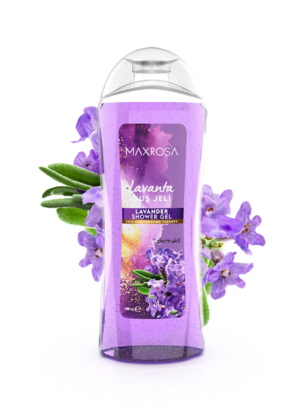 DERMOKIL Karışık MAXROSA Lavanta Duş Jeli 500 ml - 1