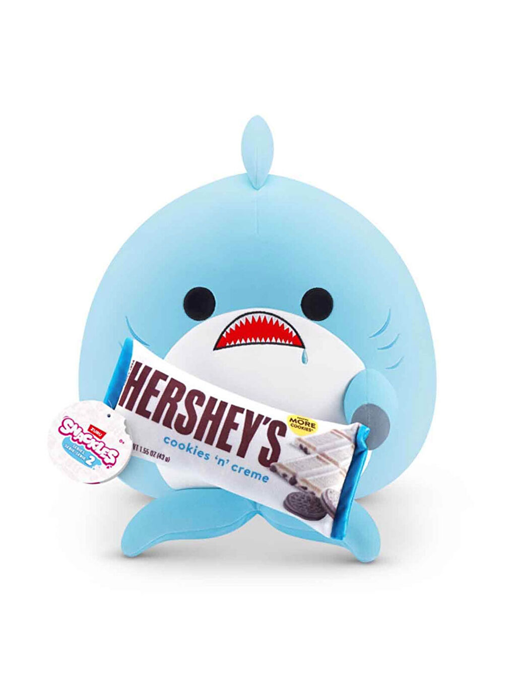 Snackles Aburcubur 20cm Pelüş S2 Hershey Shark CDU6 77605TQ2