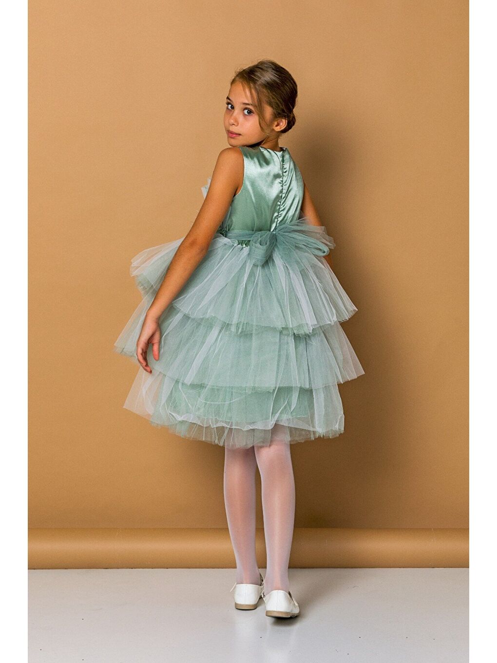 Haki Kız Çocuk Abiye-1