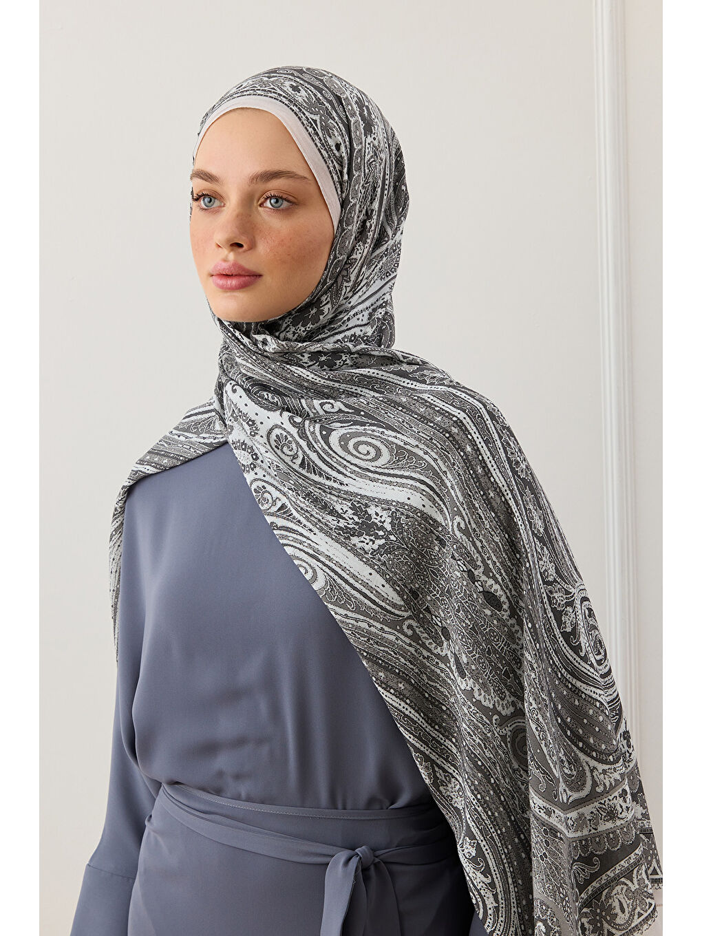 Deluxe Summer Şal Noa Gri