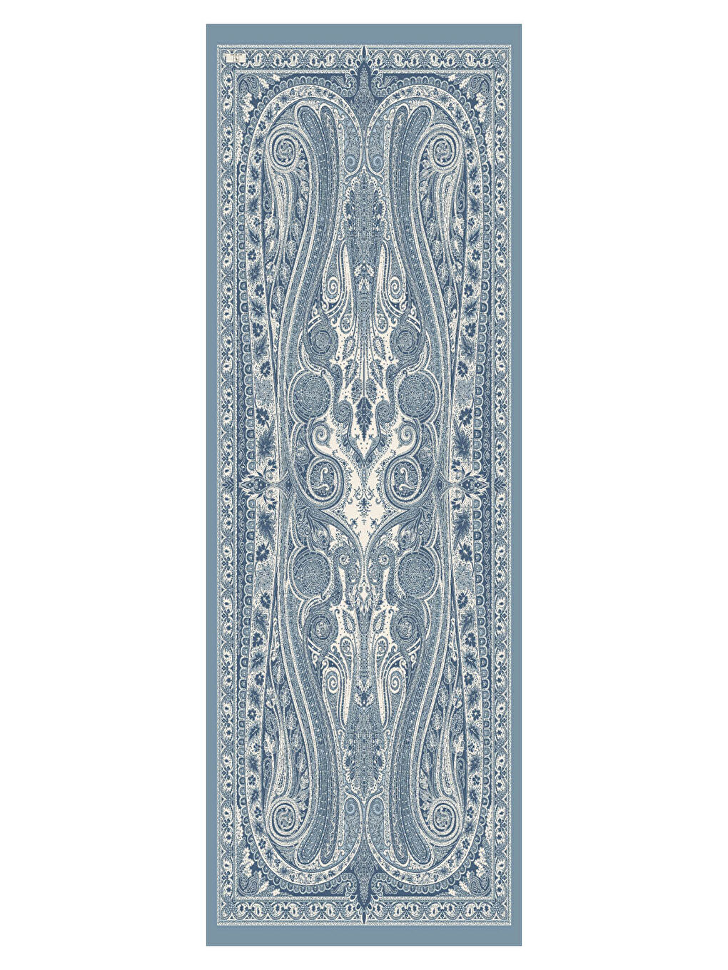 Deluxe Summer Şal Noa Soft Mavi-5