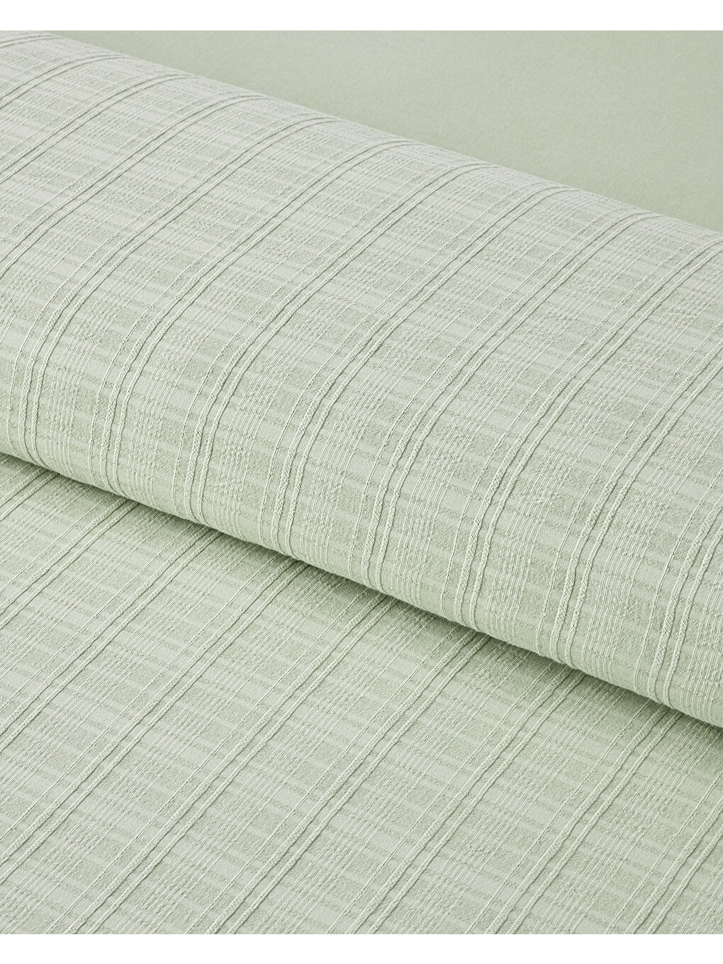 Breezy Escape Pamuk Ekose Çift Kişilik Nevresim Takımı 200x220 cm Yeşil-3