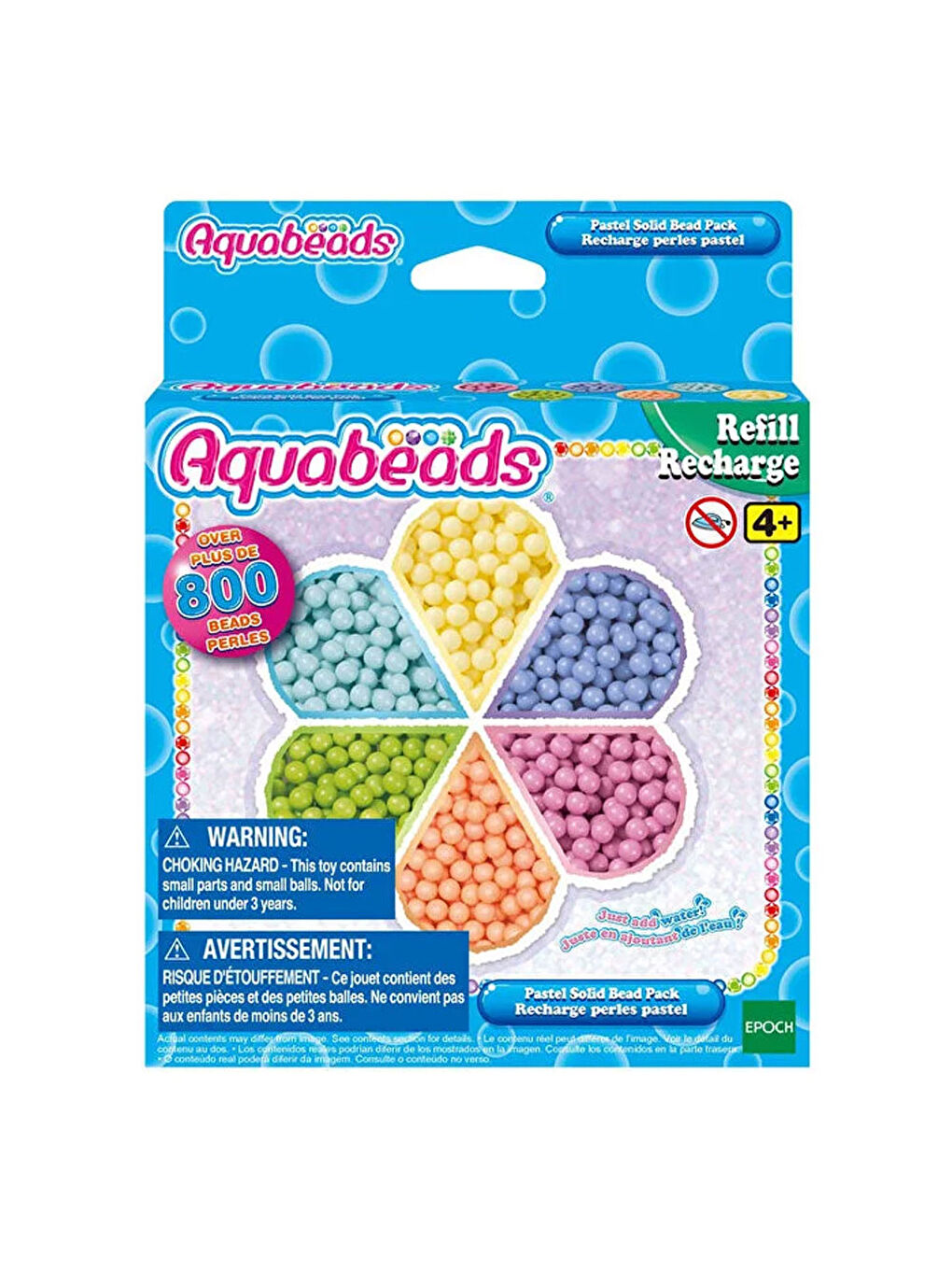 Aquabeads Renksiz Pastel Boncuk Paketi 31505