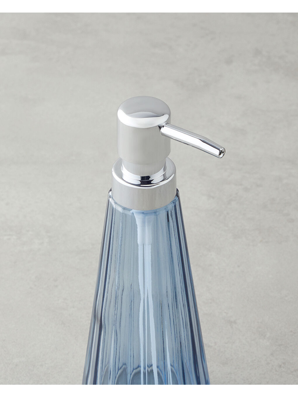 Cannes Banyo Sıvı Sabunluk 22,5 cm Mavi-1