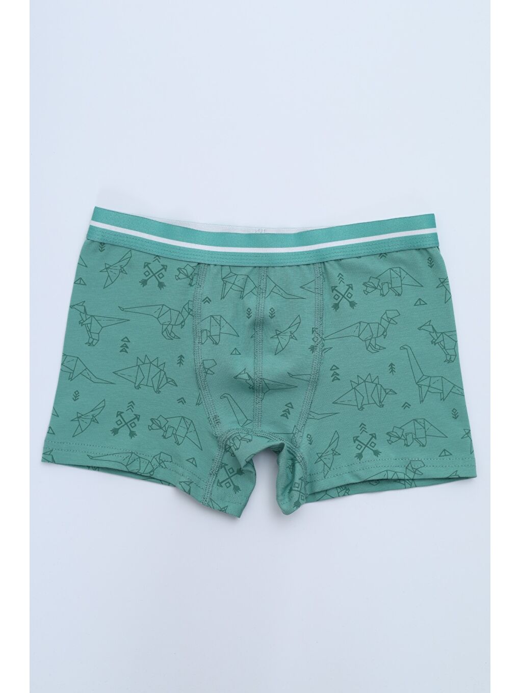 Ekru Erkek Çocuk Çok Desenli 4lü Paket Boxer-1