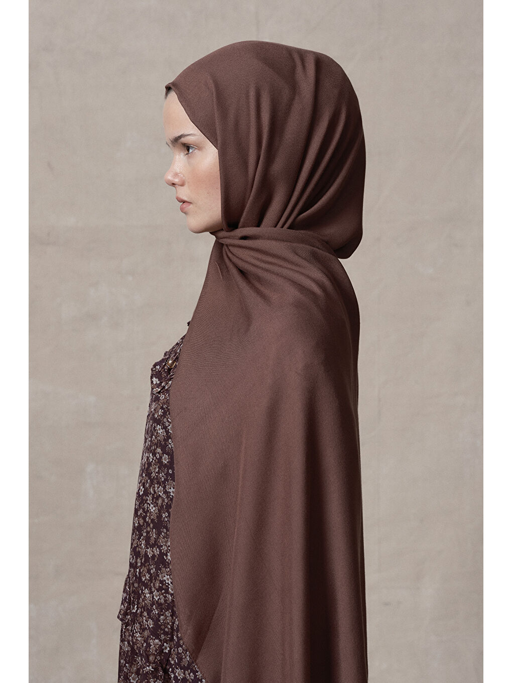 Kahverengi Modal Şal Kahve-7