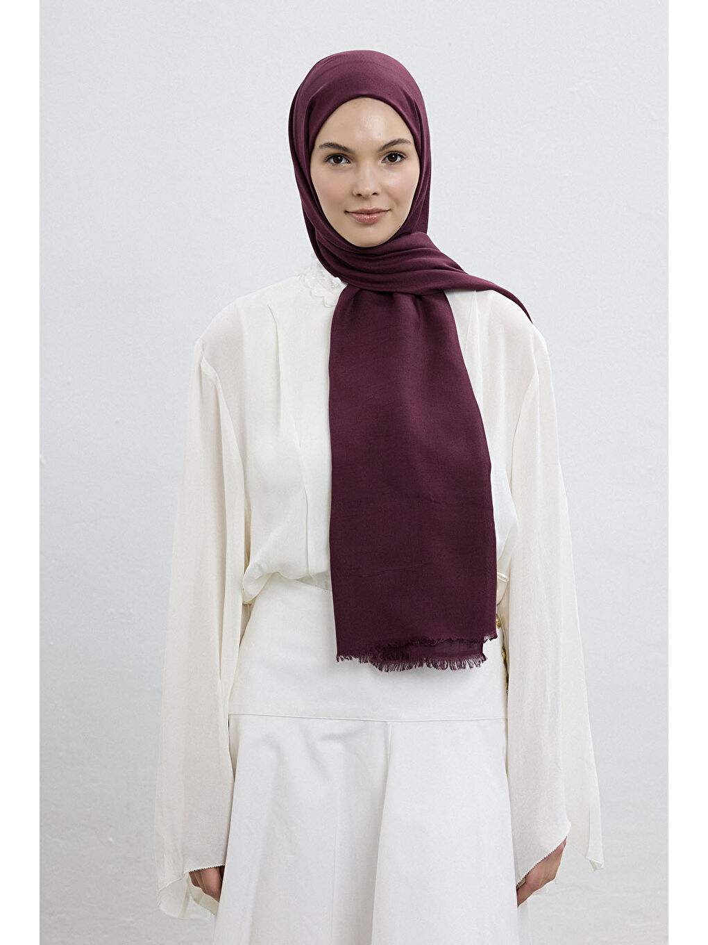 Modal Şal Mürdüm-1