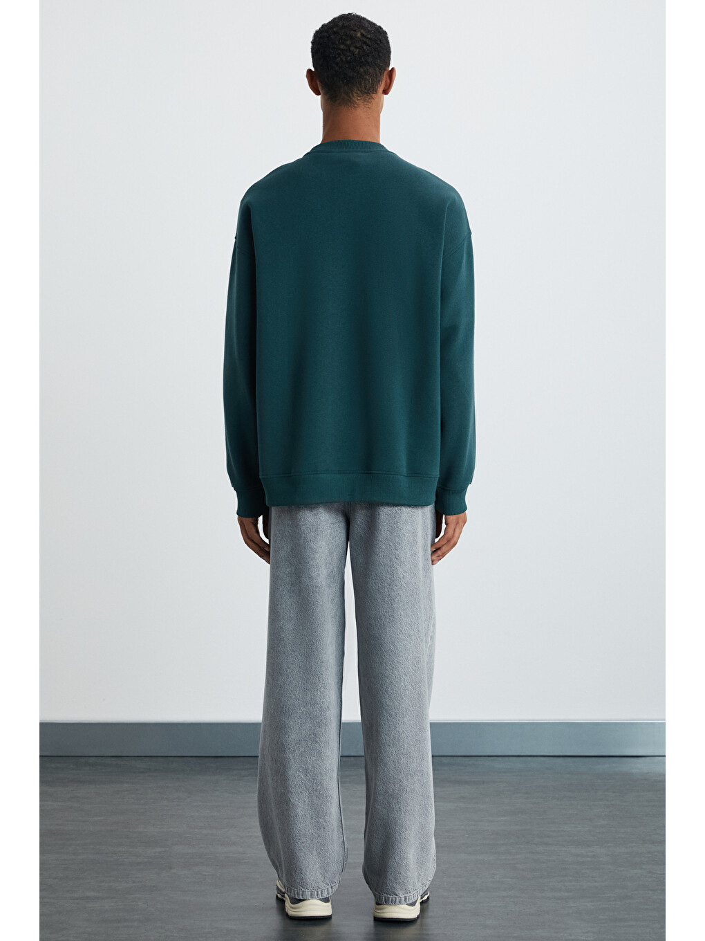 Hat Erkek Yumuşacık Yeşil Sweatshirt-5