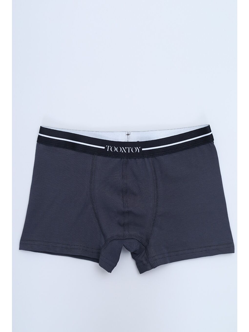 Ekru Erkek Çocuk Yazı Baskılı 4lü Paket Boxer-4