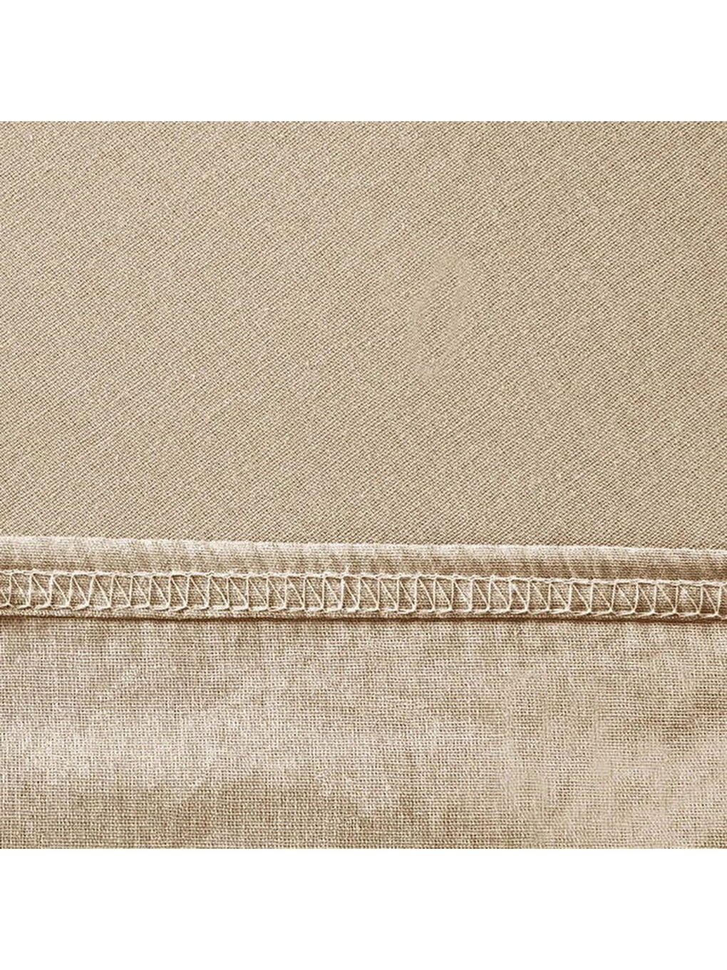 Soft Basic Tek Kişilik Lastikli Çarşaf - Bej - 100x200 cm-1