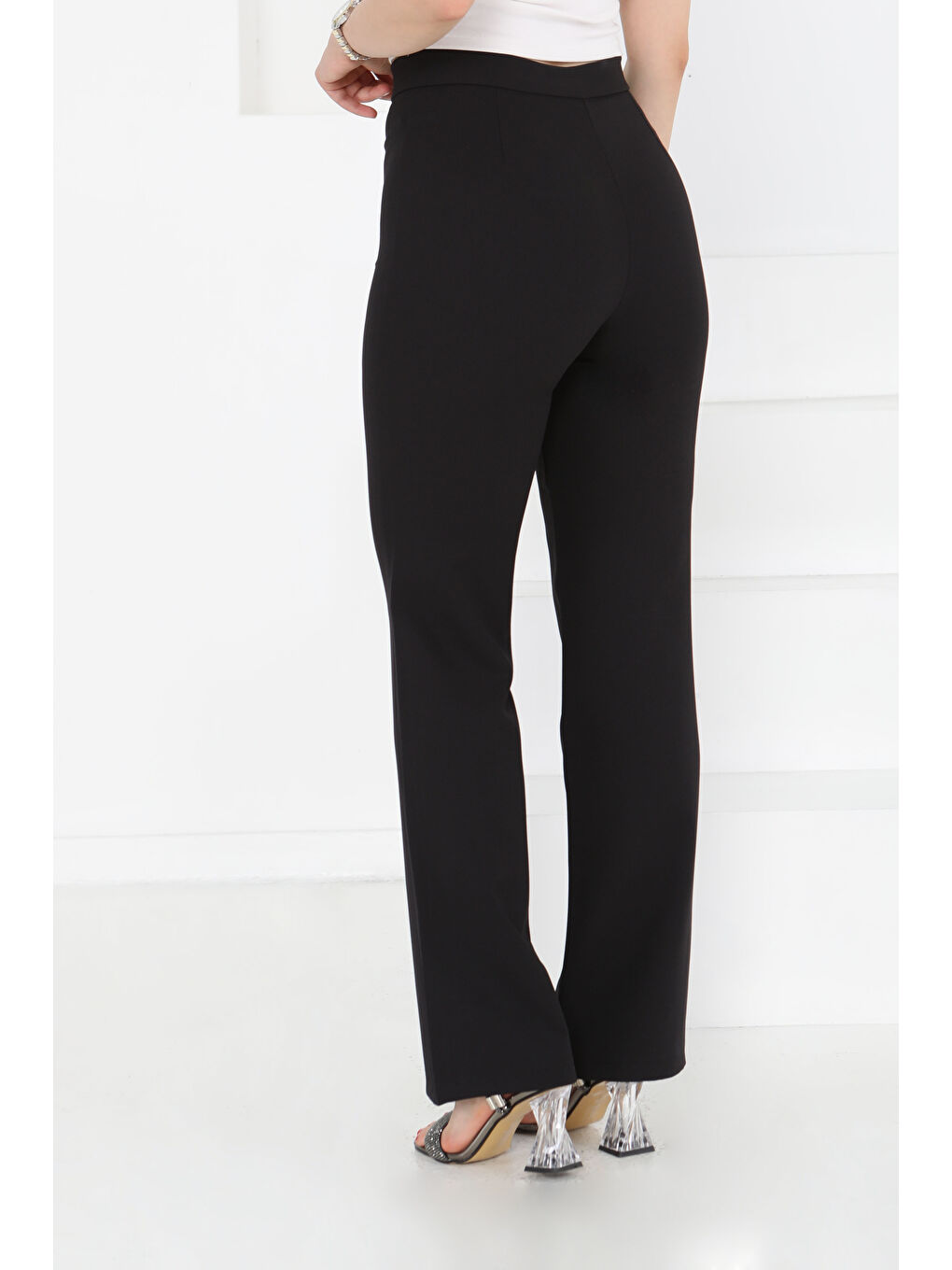 Kumaş Pantolon Siyah - 27246-4