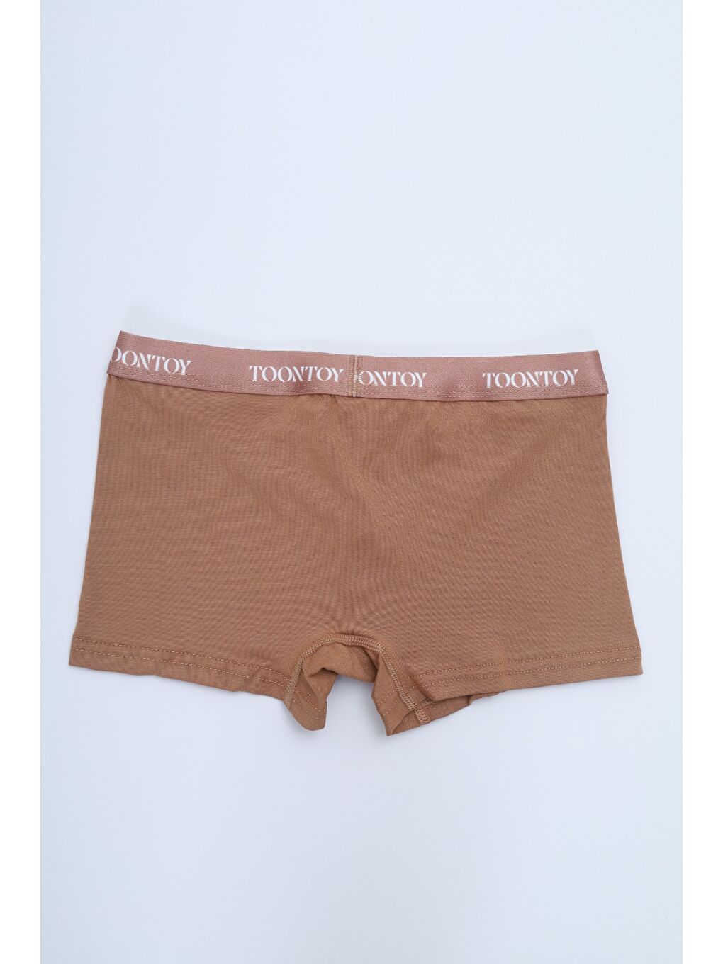 Ekru Erkek Çocuk Kemer Yazı Baskılı 4lü Paket Boxer-2