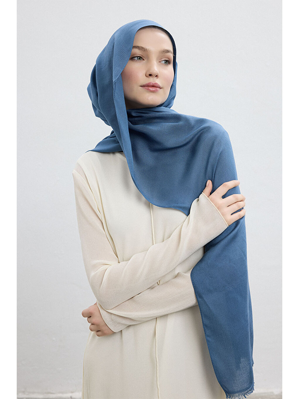 Modal Şal İndigo-1
