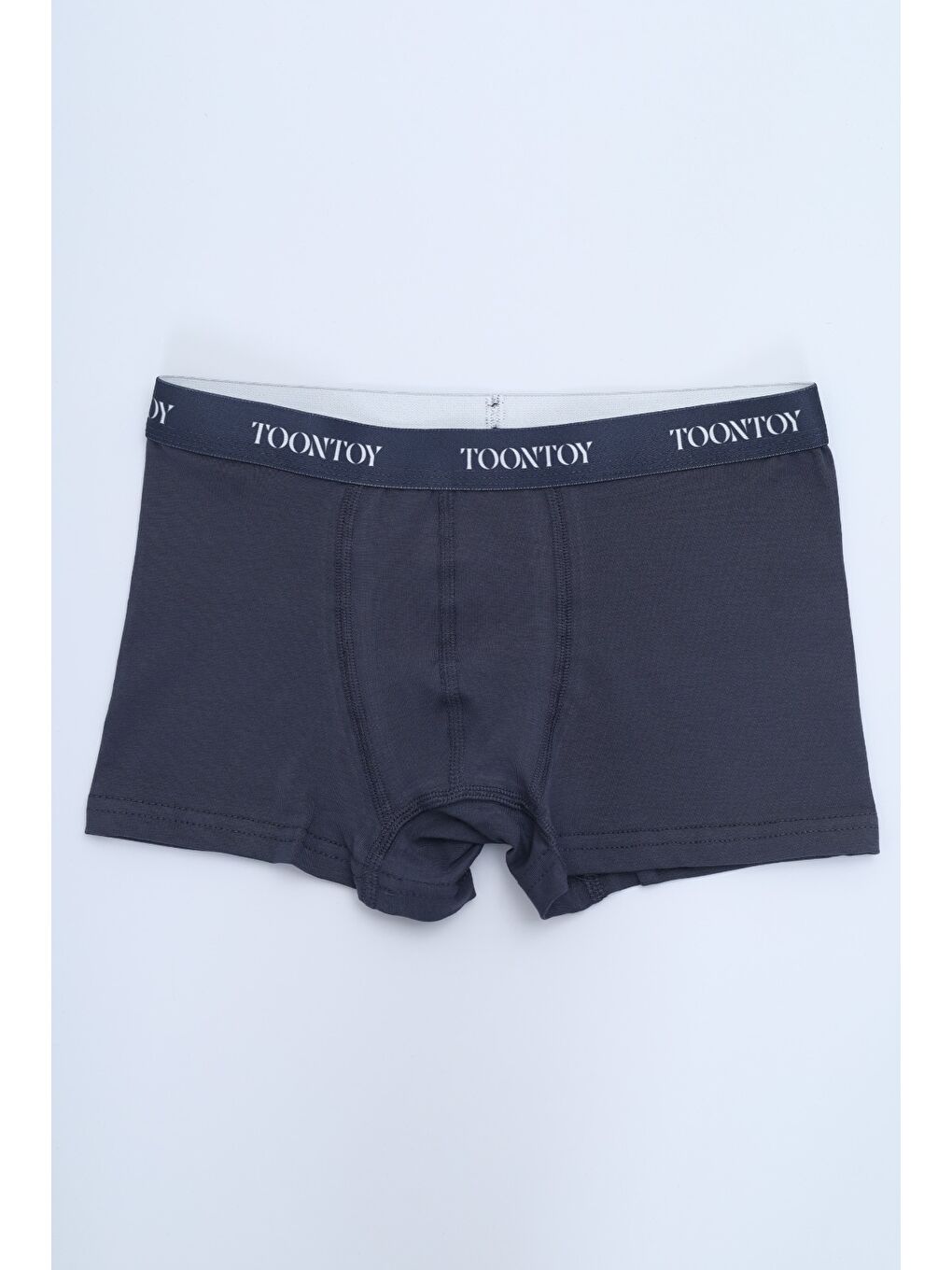 Ekru Erkek Çocuk Kemer Yazı Baskılı 4lü Paket Boxer-3