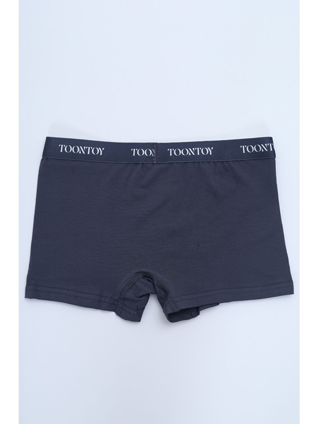 Ekru Erkek Çocuk Kemer Yazı Baskılı 4lü Paket Boxer-4