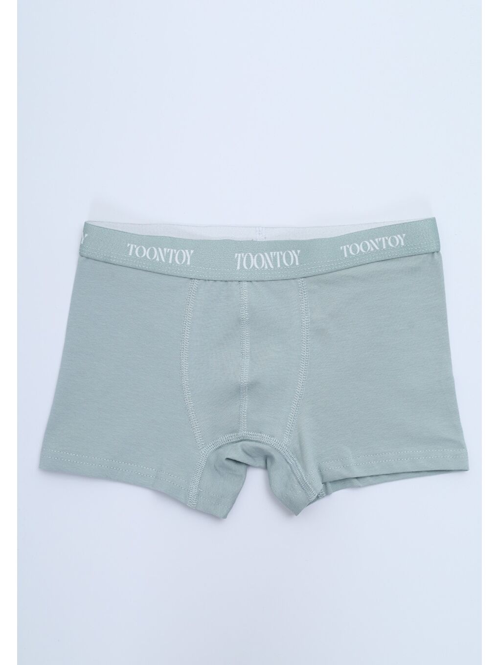 Ekru Erkek Çocuk Kemer Yazı Baskılı 4lü Paket Boxer-7