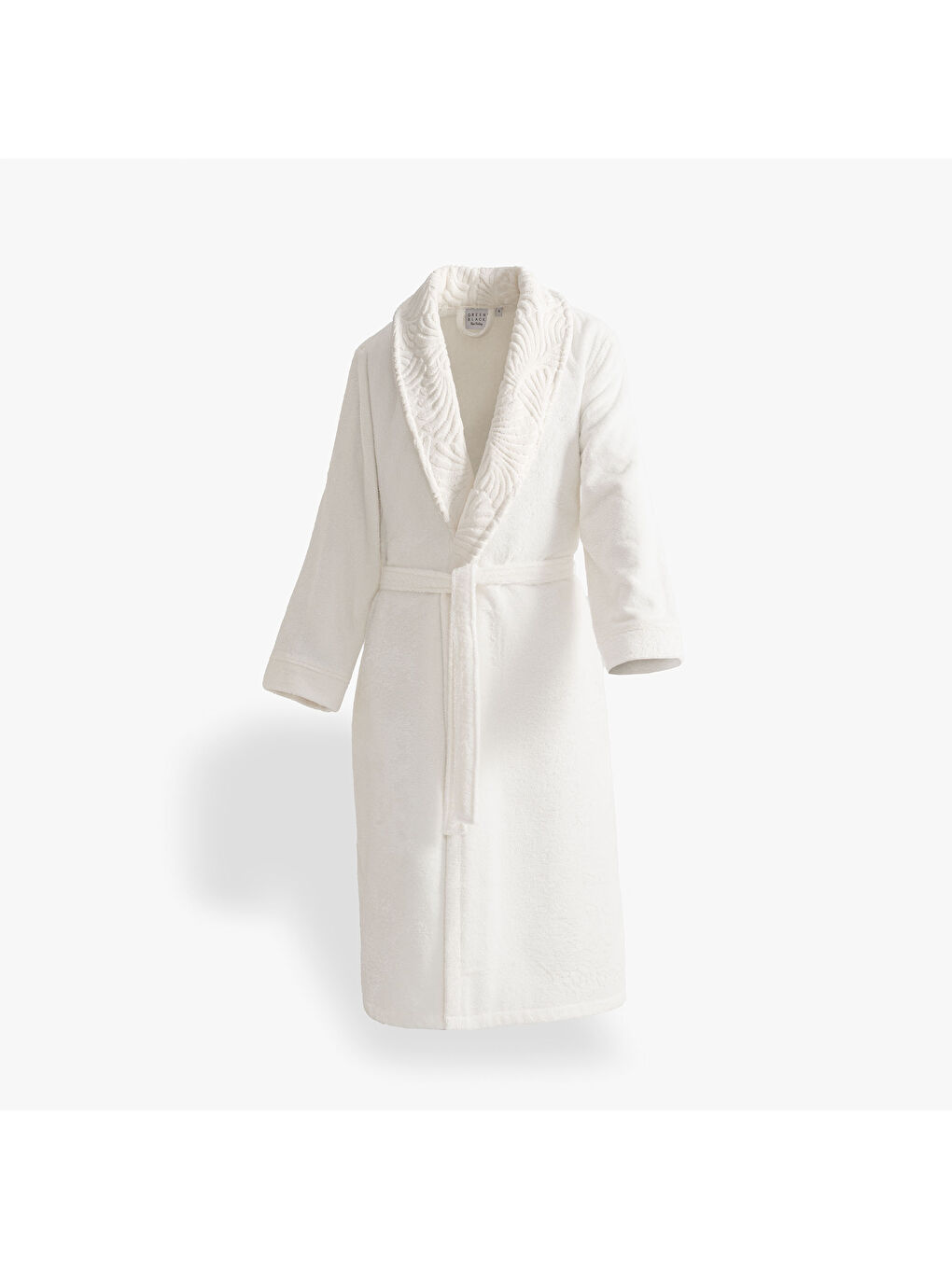 Ekru Fiorina Erkek Bornoz %100 Pamuk Jakarlı Krem