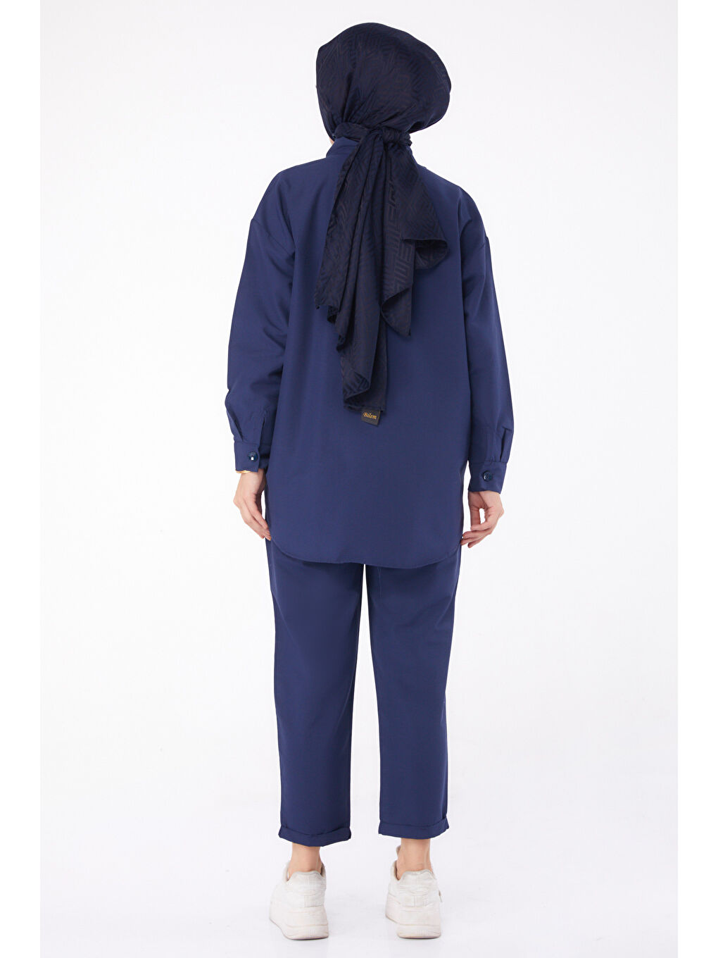 Tunık Pantolon İkili Takım Lacivert - 27086-4