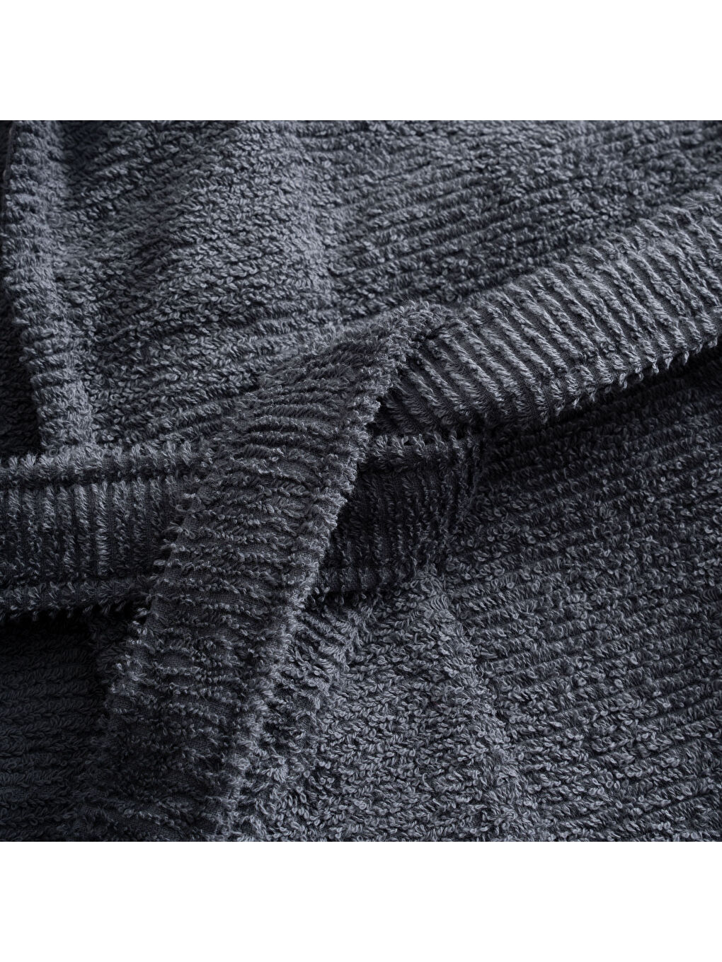 Tria Erkek Bornoz %100 Pamuk Jakarlı Lacivert-1