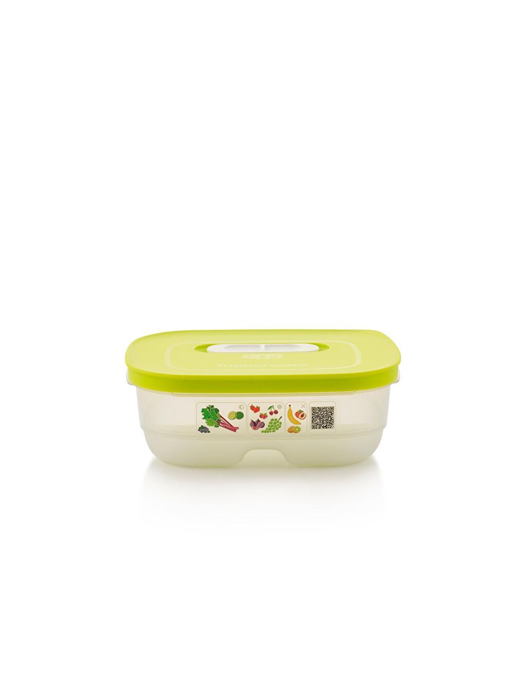 Tupperware Limon Yeşili Sera Serisi Kısa Gövdeli Kap 800 ml Limon - 2