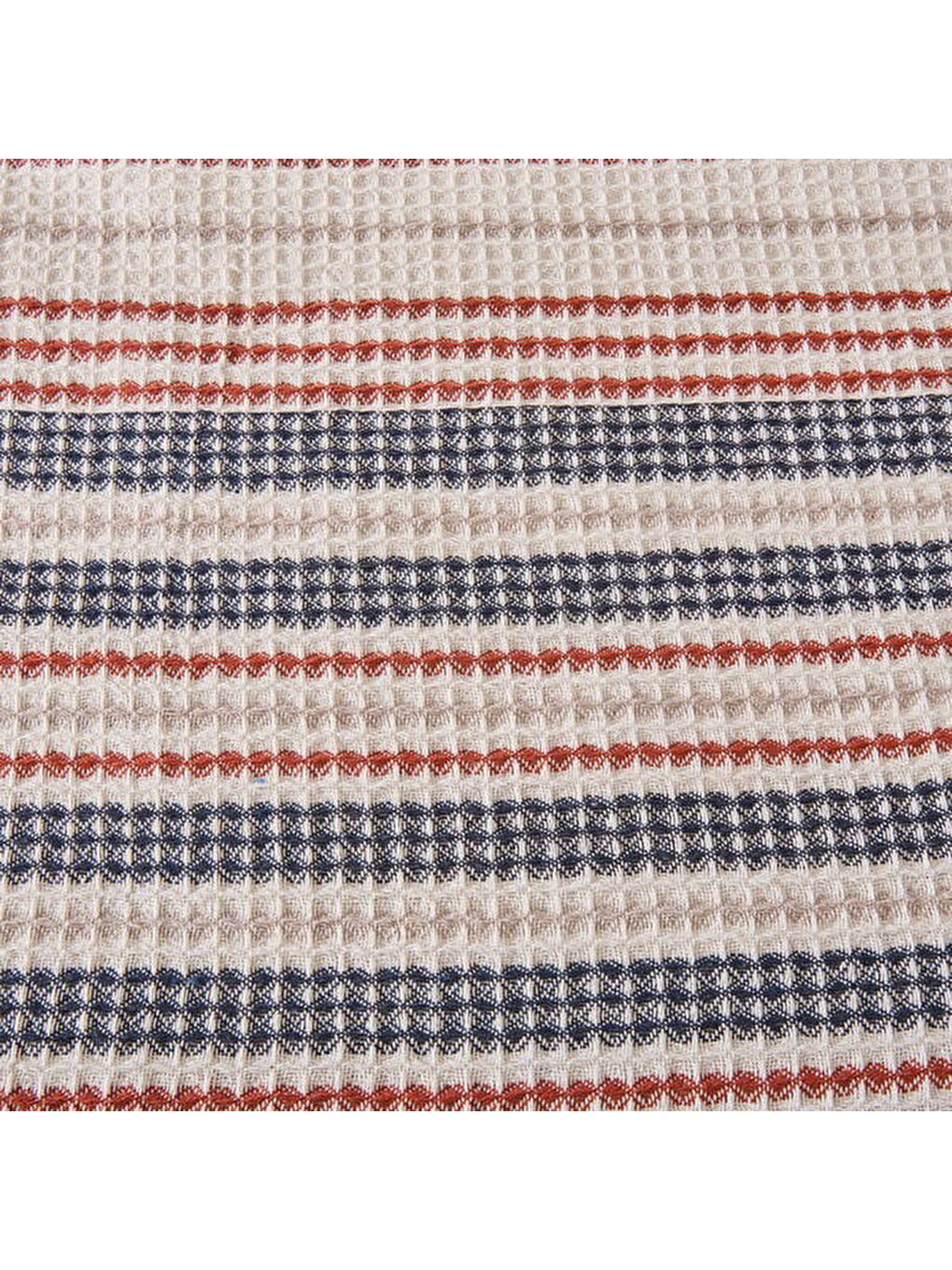 Soft Radiant Tek Kişilik Pike - Ekru / Lacivert - 160x230 cm-3