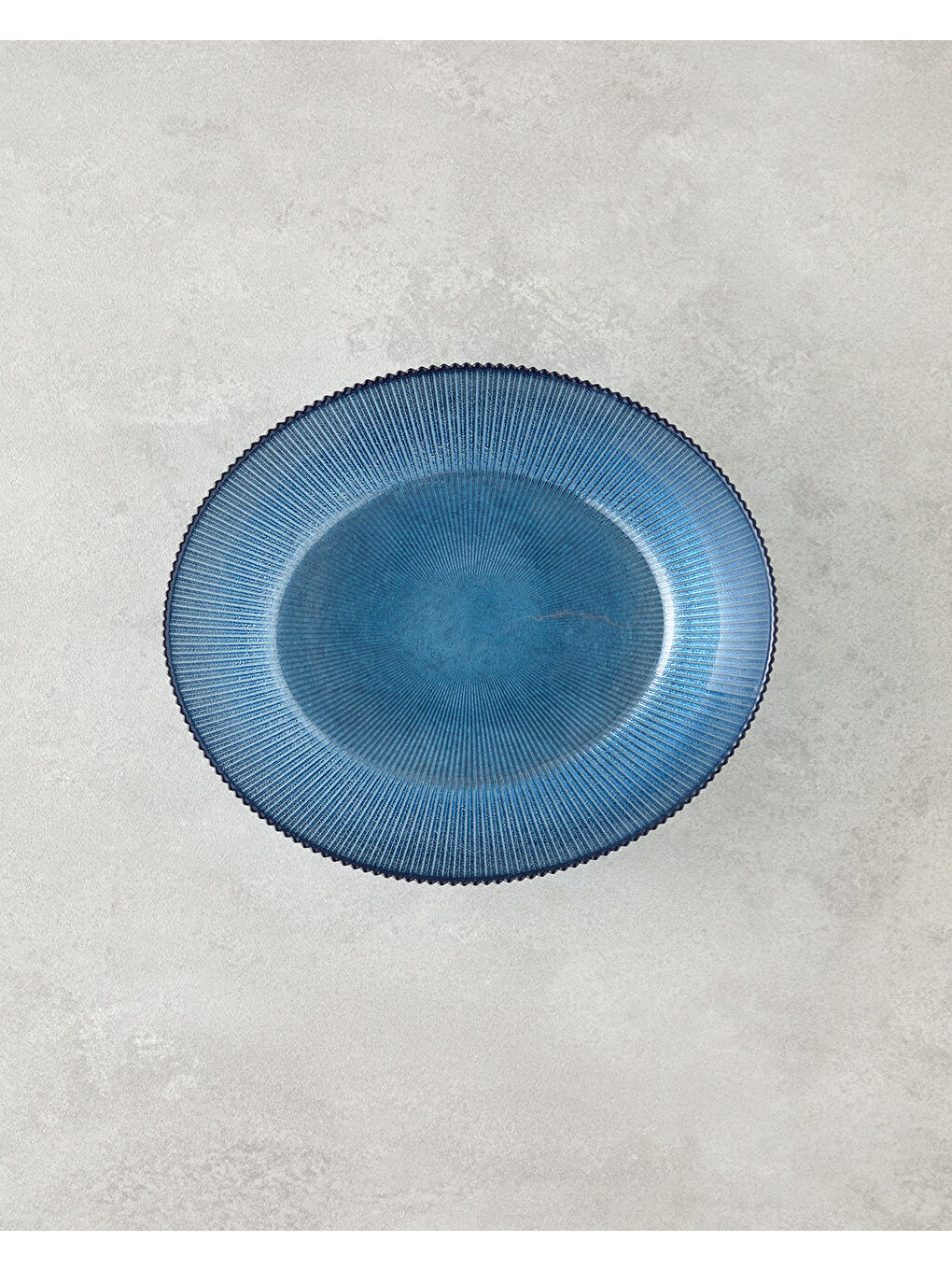 Olith Cam Kase 23 cm Mavi-1