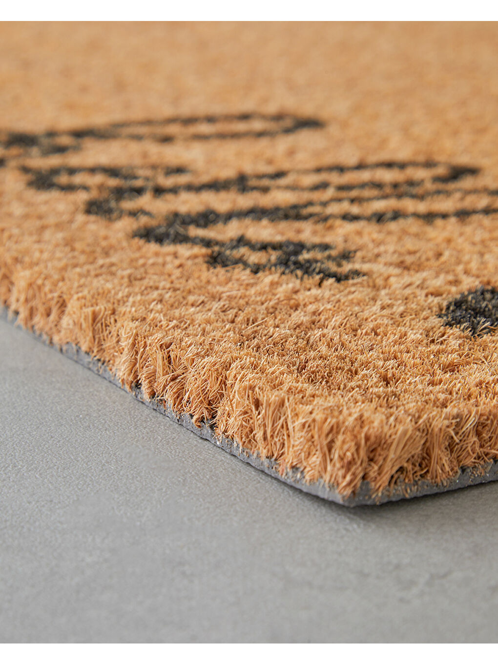 Kahverengi Hello New Day Kapı Önü Paspası 40x60 cm Natural-2