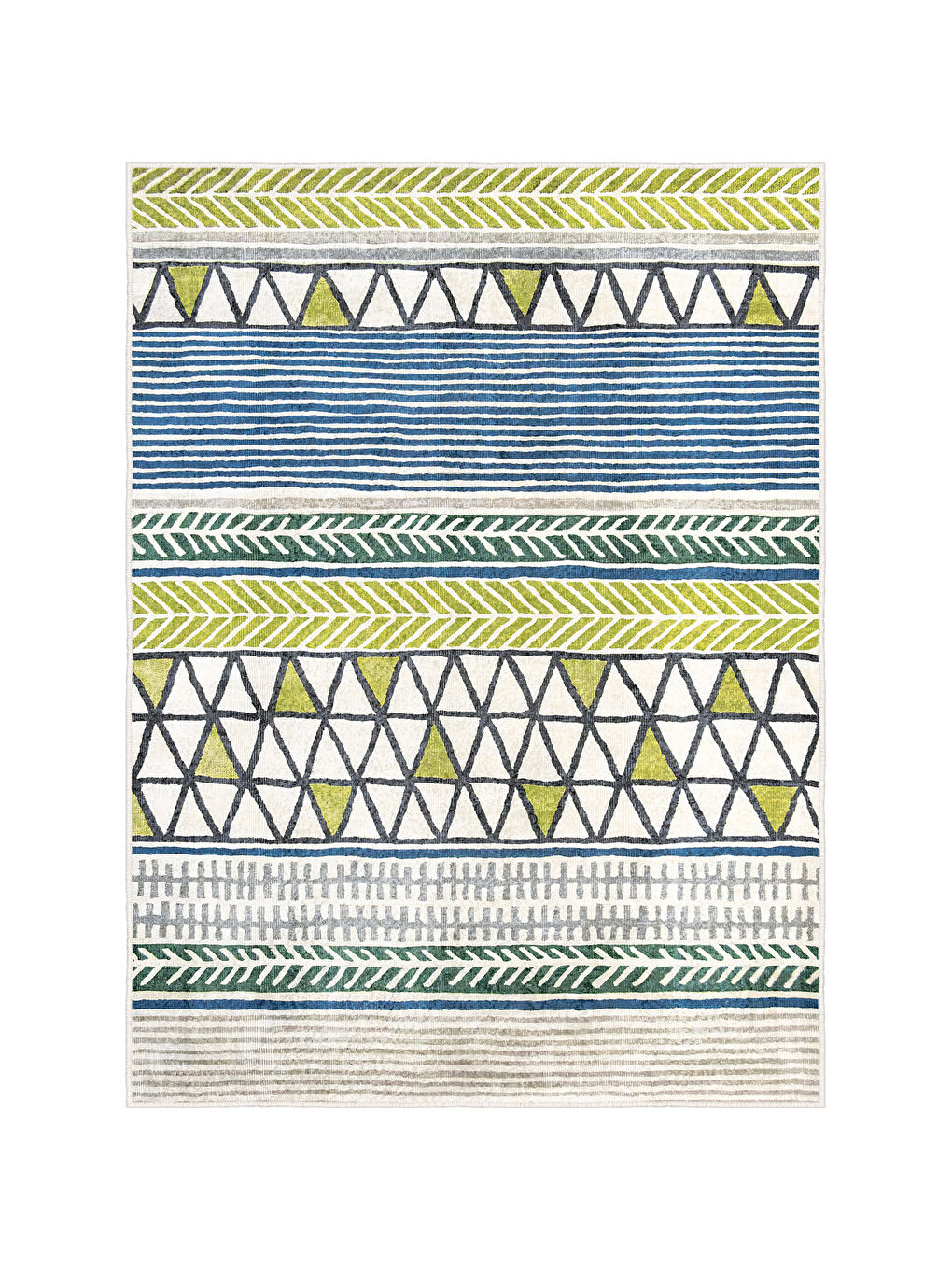 Sarı Dekoratif Özel Tasarım Yıkanabilir İnce Kaymaz Tabanlı Modern Halı KECE FR36