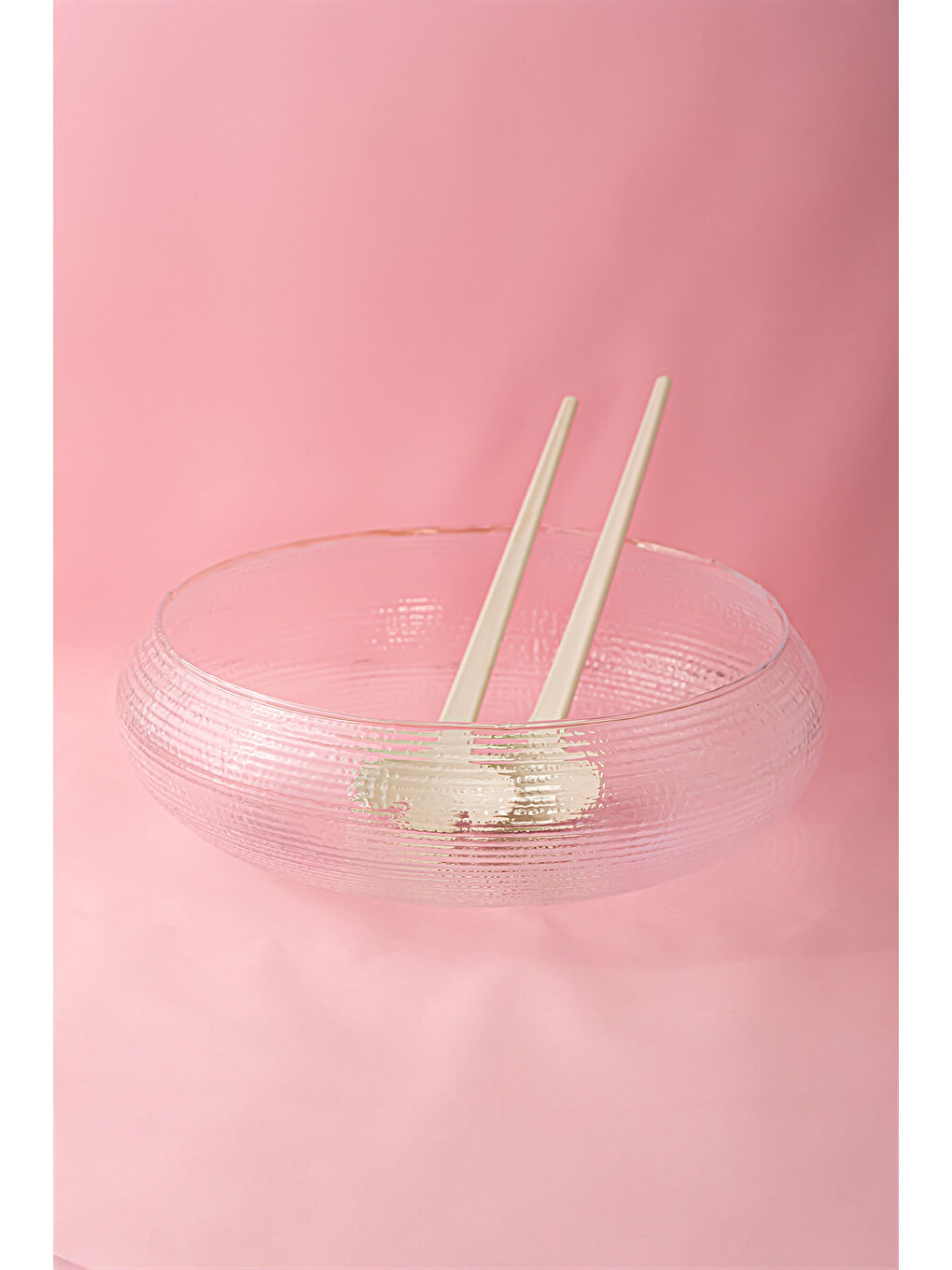 Renksiz California Cam Salata Kasesi Meyve Kasesi-2