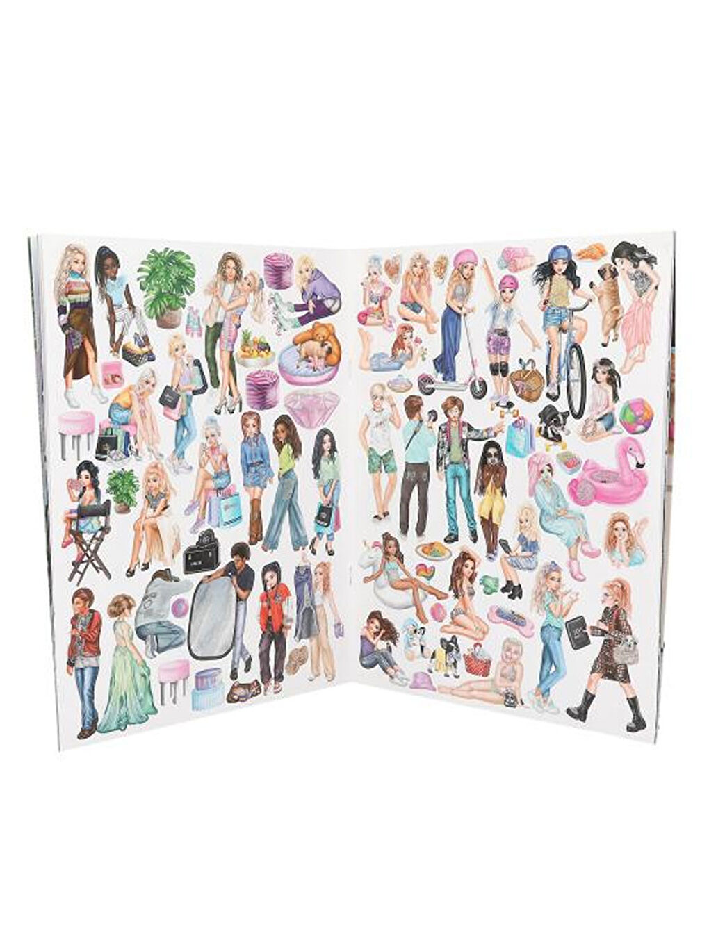 Parti Çıkartma Dünyası 13423-4