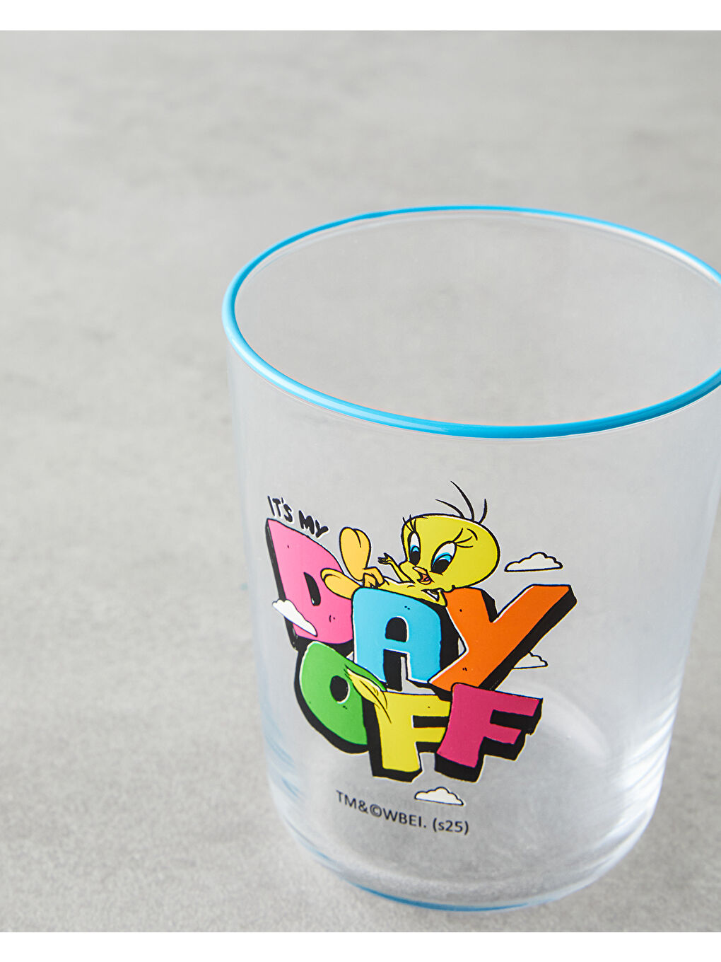 Beyaz Tweety Cam 3'lü Lisanslı Bardak 315 Ml Renkli-2