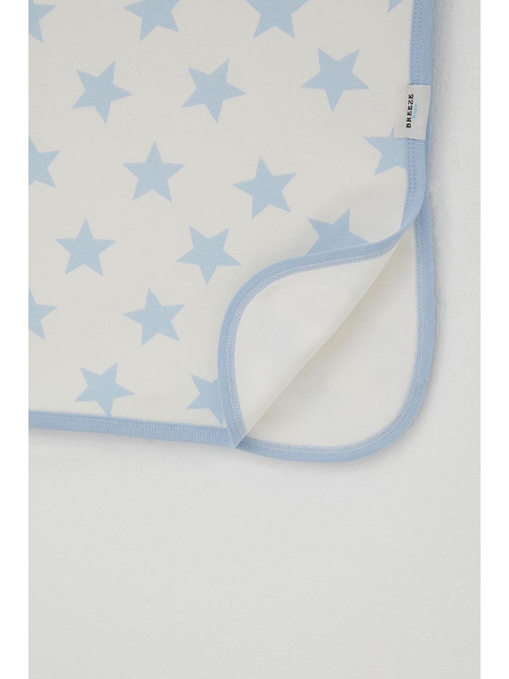 Yenidoğan Bebek Battaniyesi Yıldız Desenli Ekru (80 X 90 Cm)-2