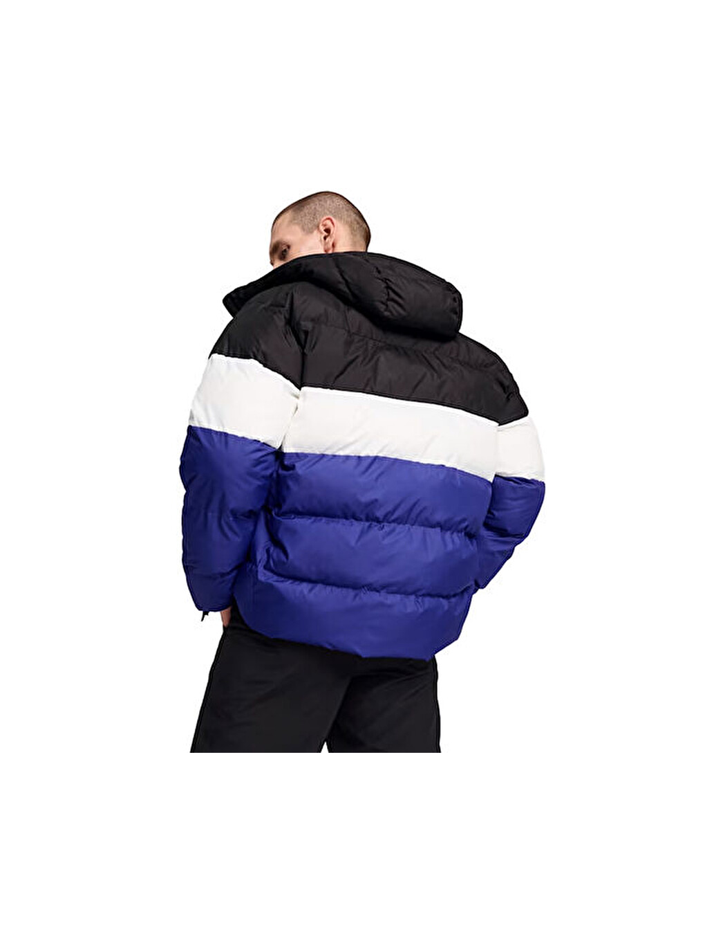 Karışık Poly Puffer Jacket Erkek Günlük Mont 62712327 Renkli-1