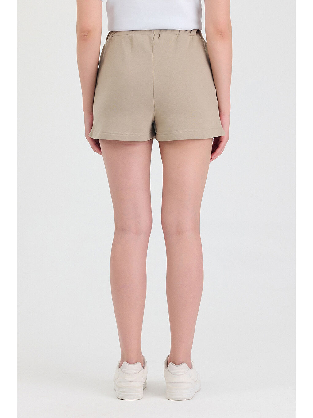 Bej Kadın Timeless Vizon Şort-2