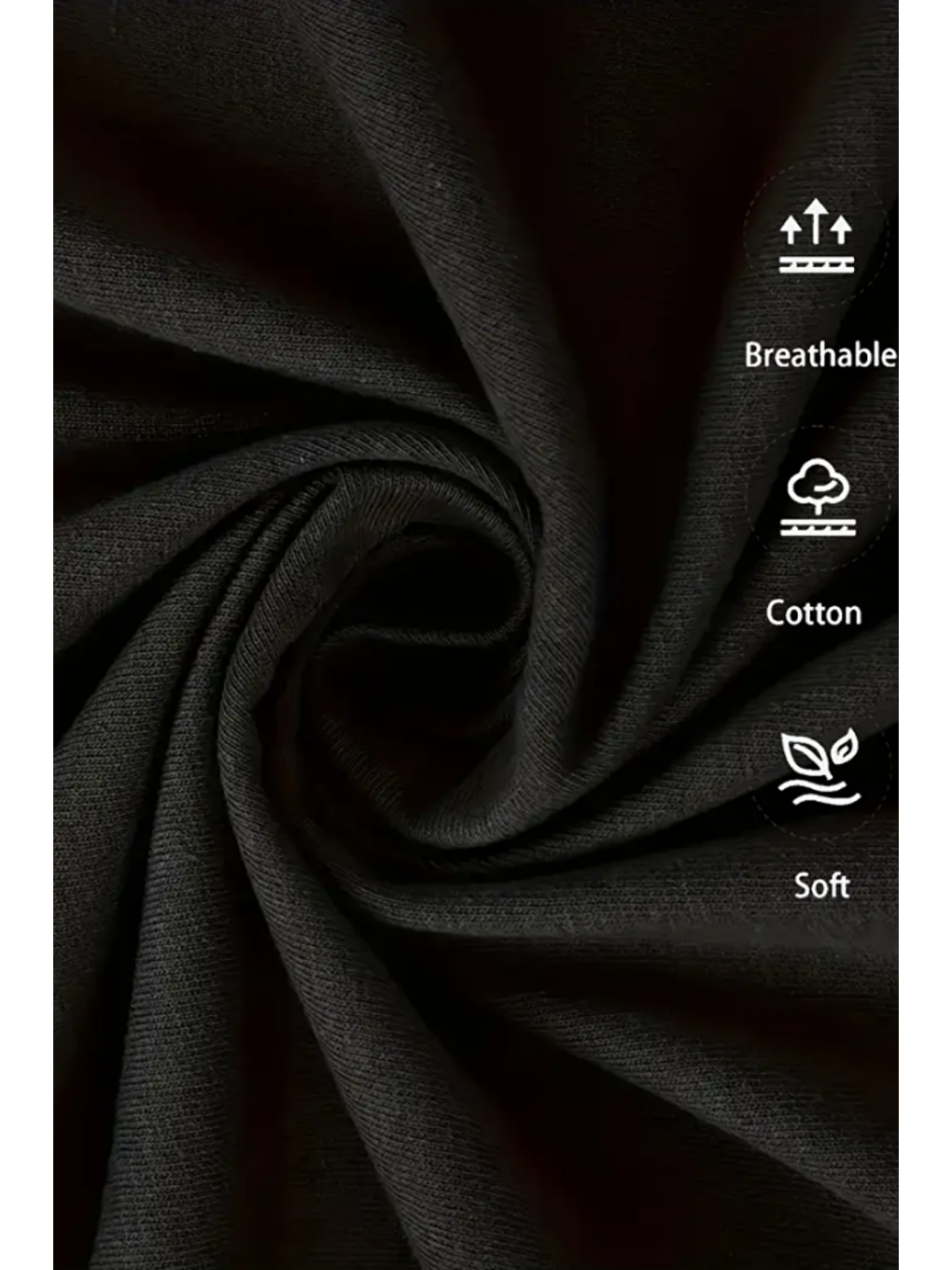 Kadın Siyah Cherry Baskılı Regular Bisiklet Yaka T-Shirt-4