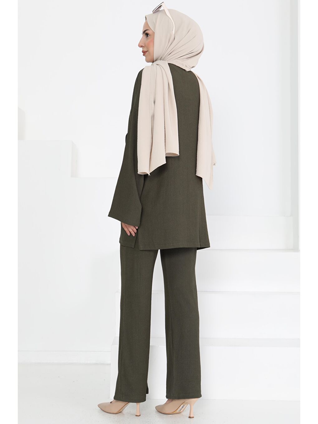 Cepli Kimono Takım Haki - 27131-4