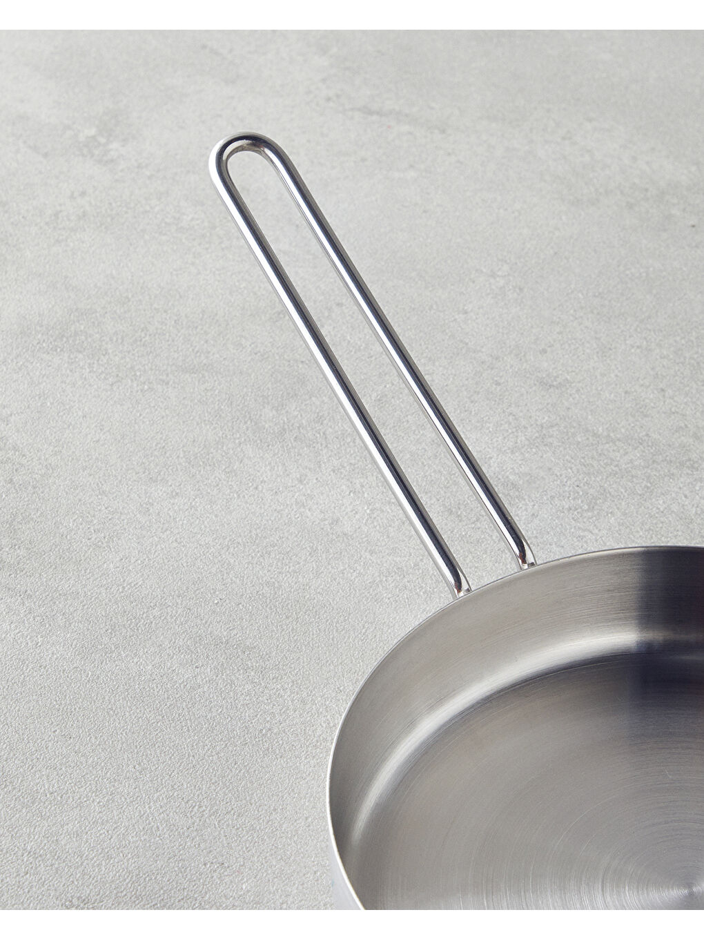 Gri SauceMate Paslanmaz Çelik Sos Tava 16 cm Silver-1