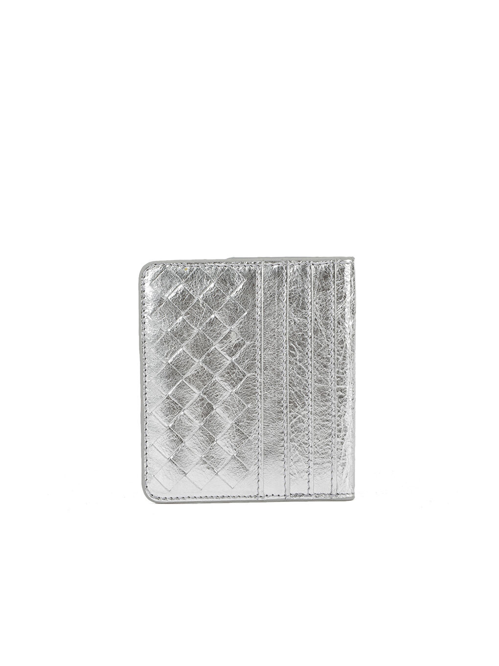 Gri Hakiki Deri Kartlık 1539852Z01 Gümüş-3