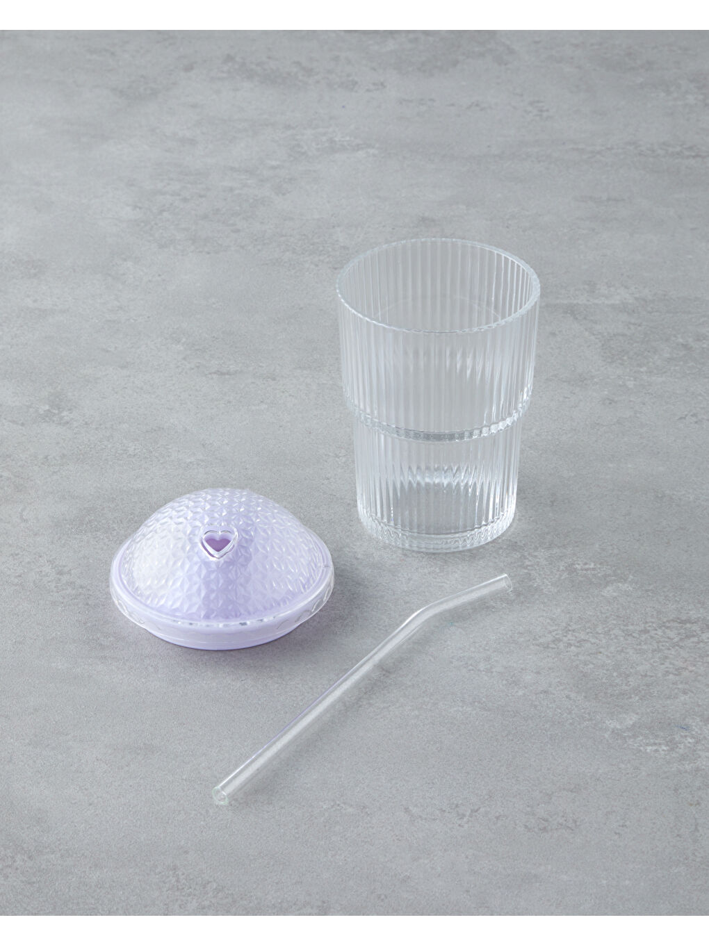 Gleam Cam Bardak 400 ml Lila-1