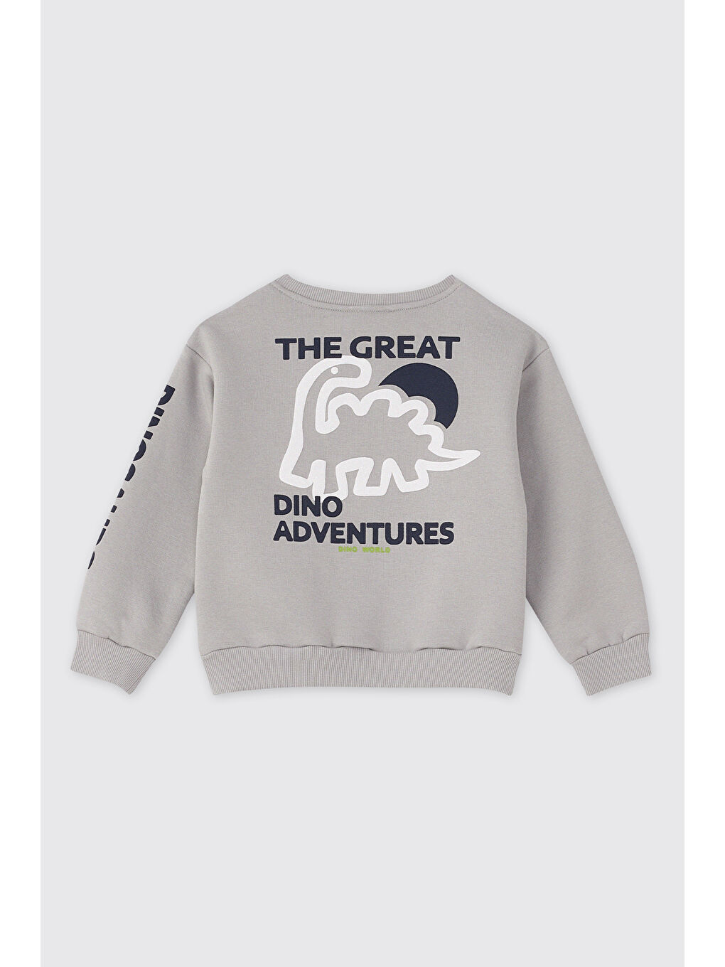 Erkek Bebek Gri Sweatshirt-1