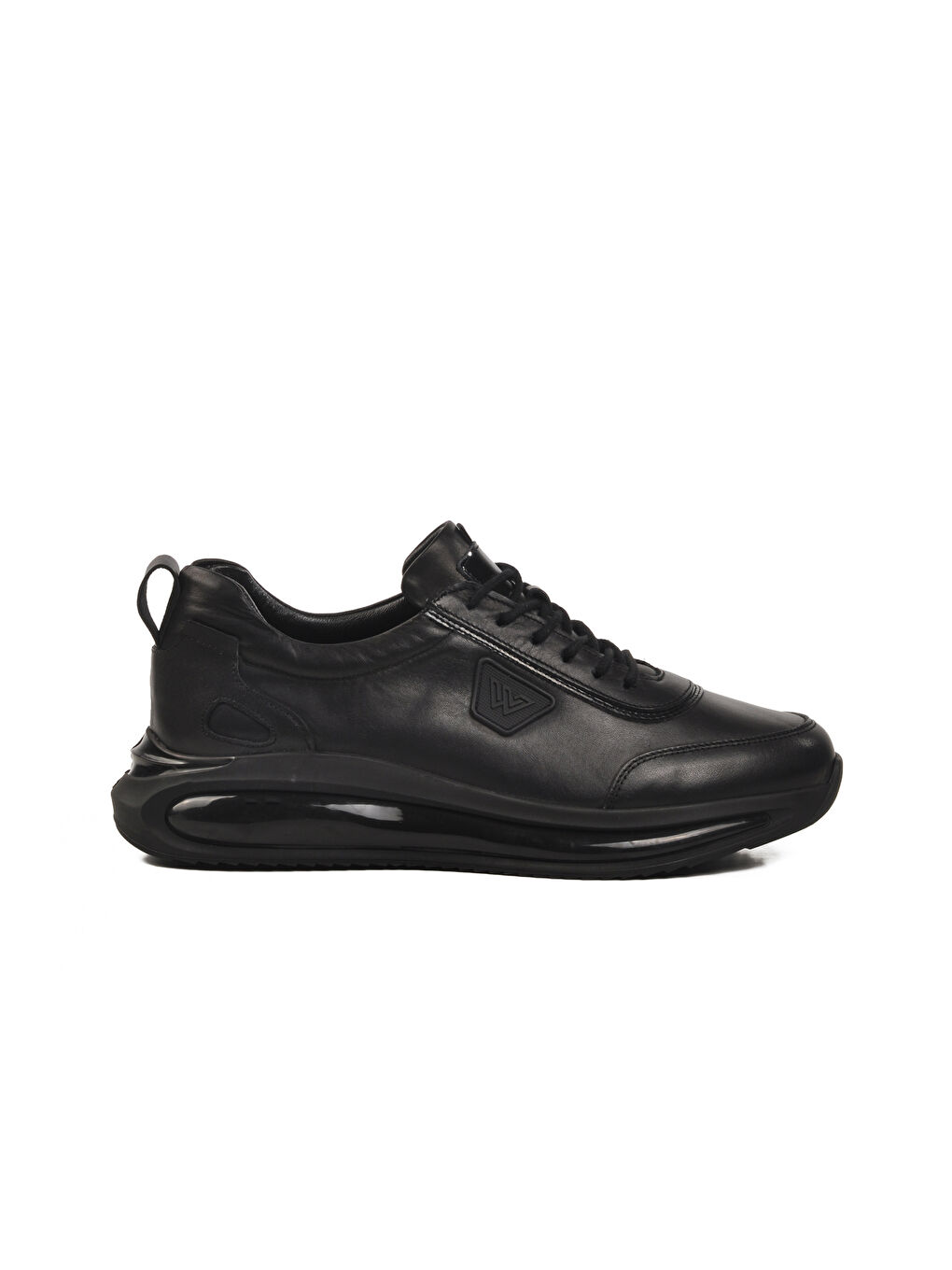 Walkway Siyah Hakiki Deri Erkek Sneaker Sucre M