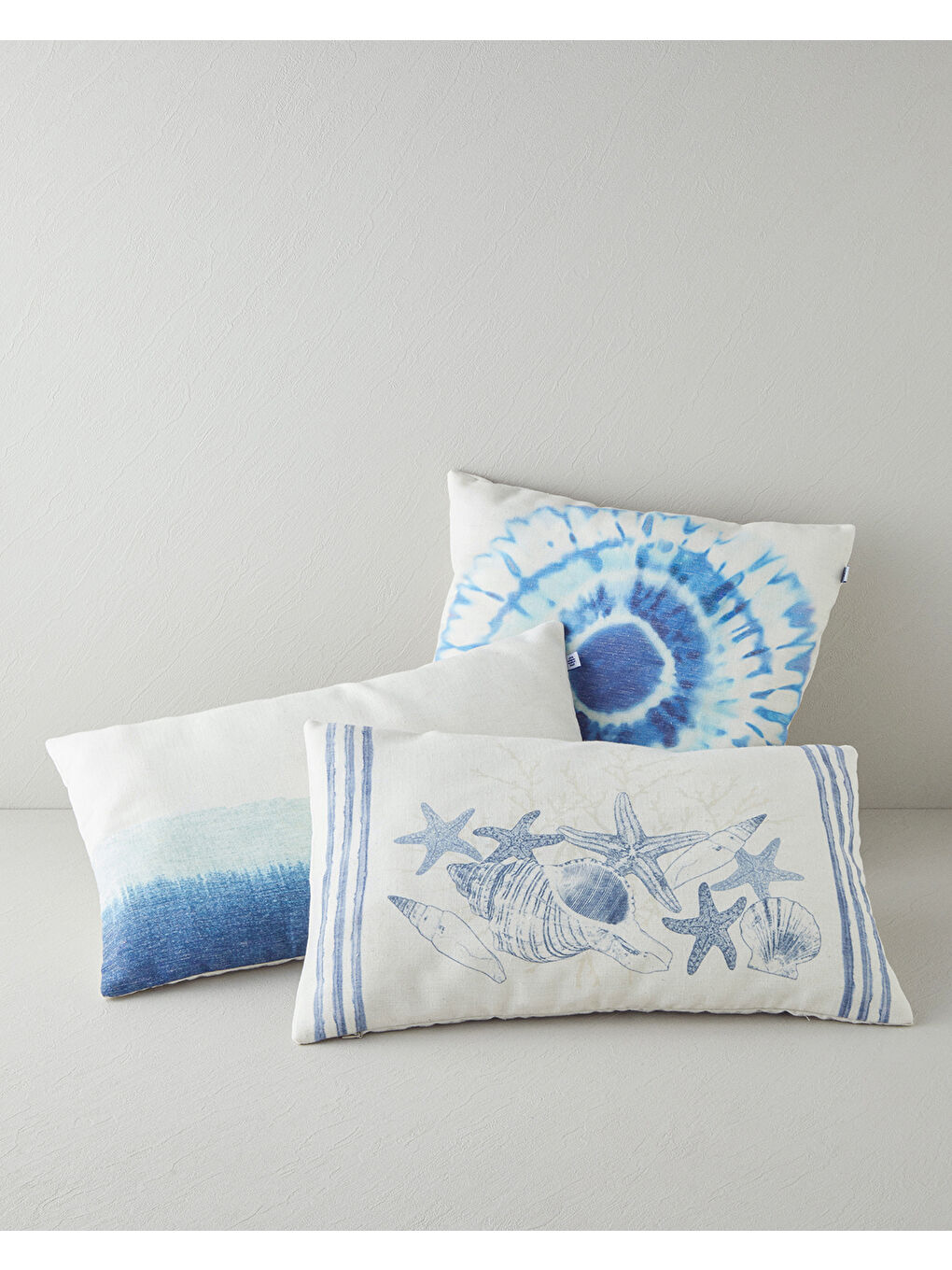 Aquamarine Dijital Baskı Dekoratif Kırlent 35x55 cm Mavi - Yeşil-2