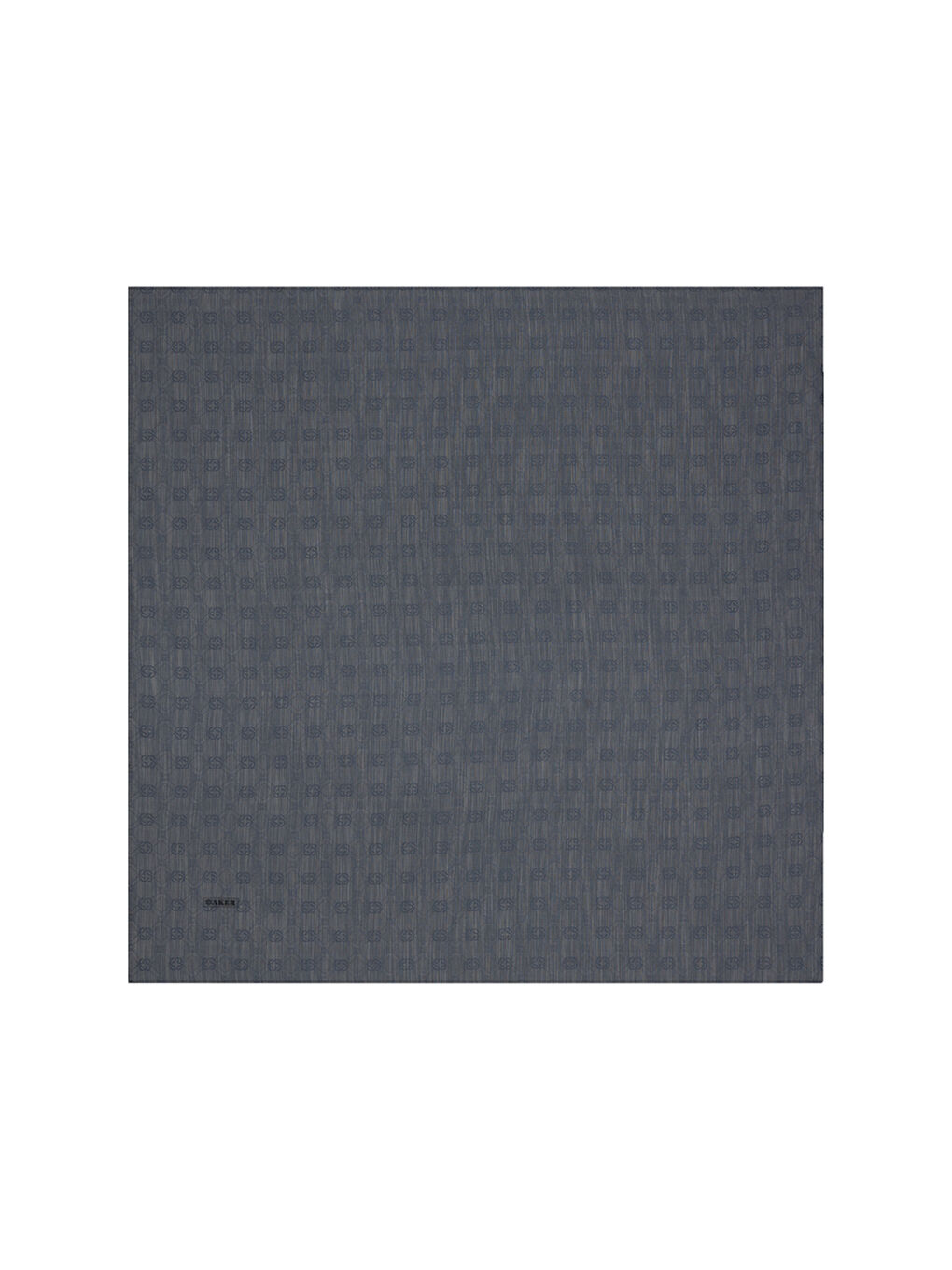 İpek Pamuk Jakar Gri Eşarp