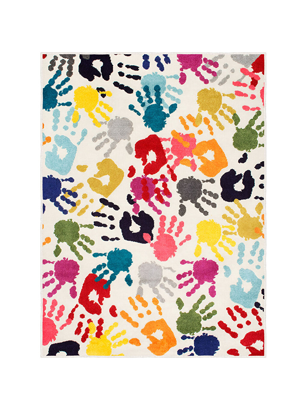 Bej Dekoratif Özel Tasarım Yıkanabilir İnce Kaymaz Tabanlı Modern Halı KECE FR33