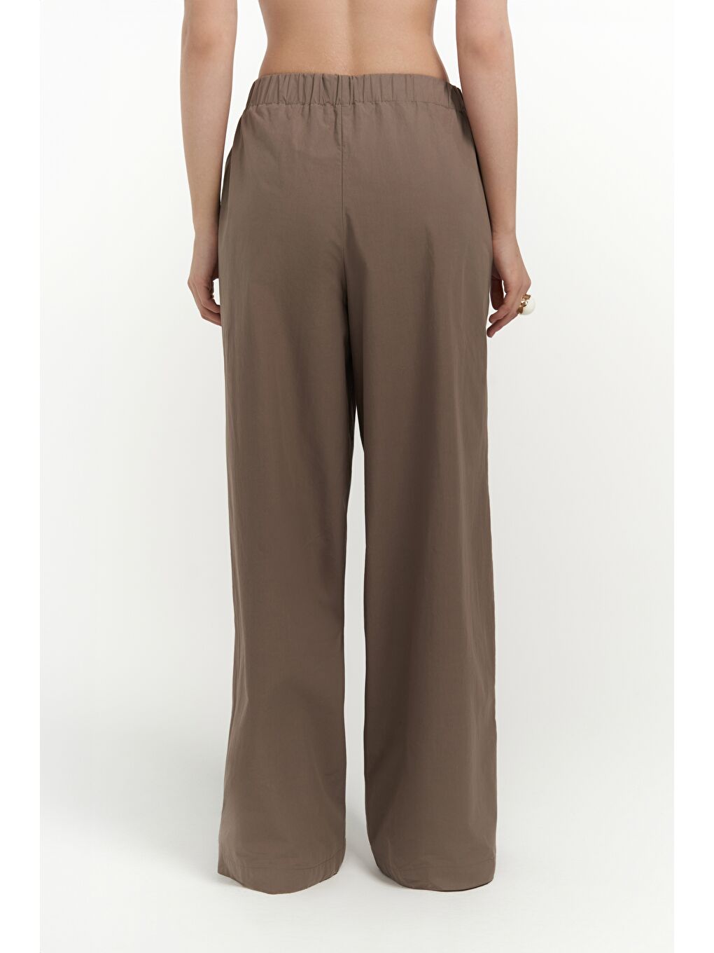 Kahverengi Mirabella Açık Kahve Gömlek Pantolon Takım-3