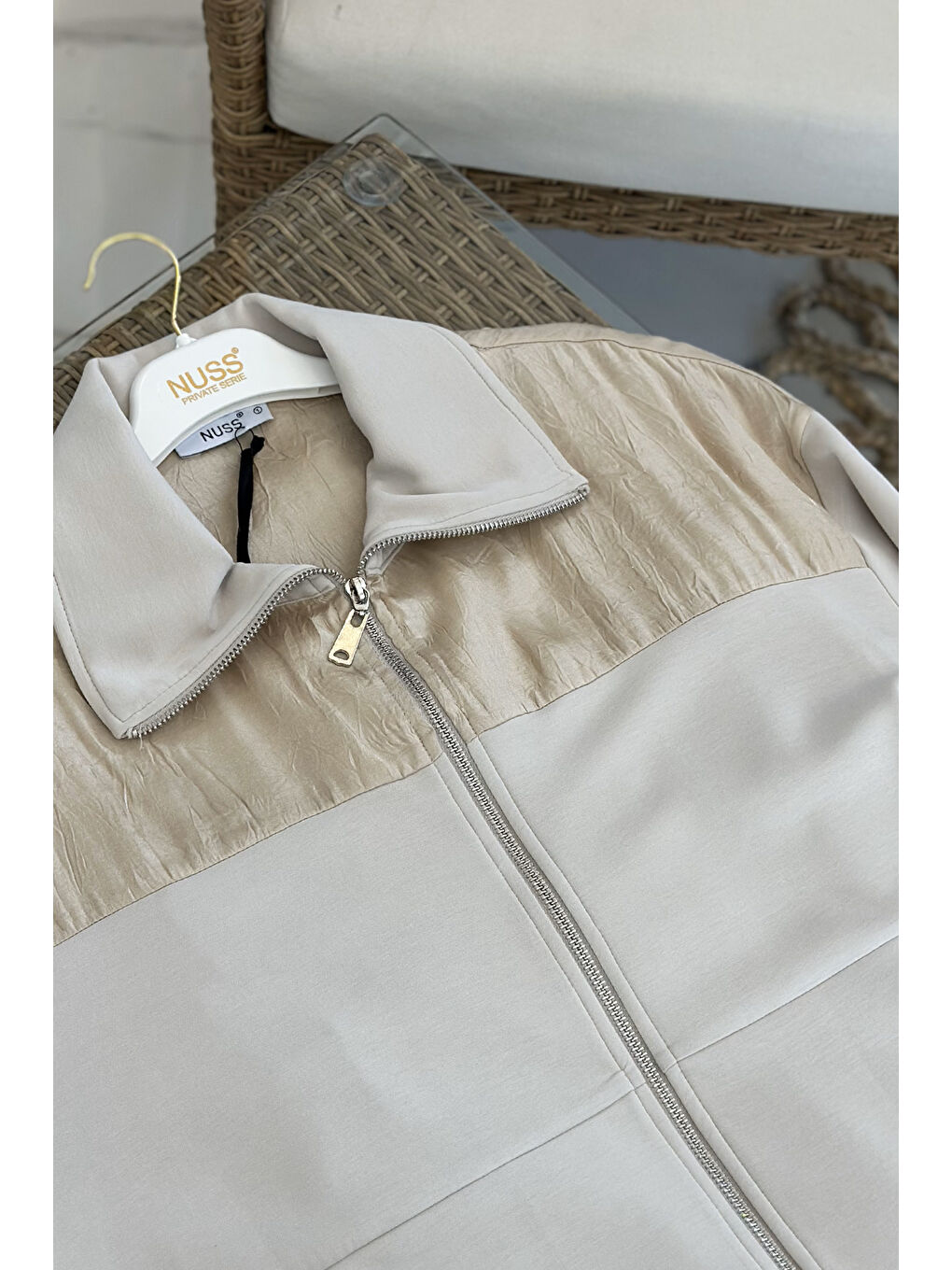 Pantolonlu Takım 1037 Ekru-2