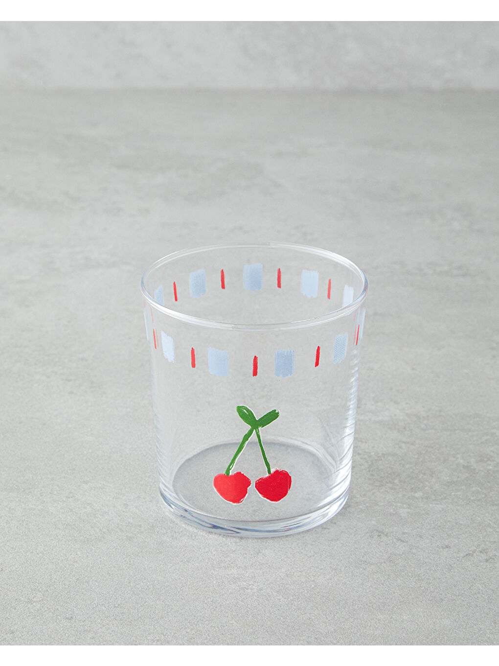 Beyaz Fruit Cam 2'li Bardak 380 ml Renkli-1